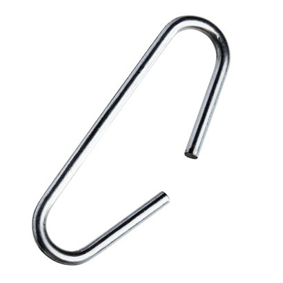 Haczyki typu C, długość 38 mm, metalowe ocynkowane 38 mm