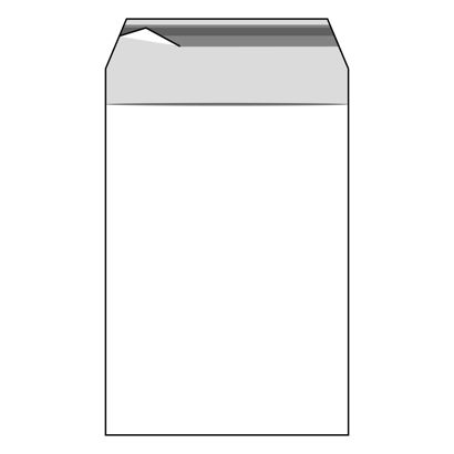 Torebki z klapką, folia PE 200 x 290 mm