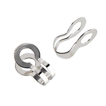 Zapięcia do łańcuszków kulkowych, 3,2 mm, niklowane 3.2 mm