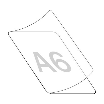 Koszulki samolaminujące 117 x 160 mm, dla formatu A6 A6