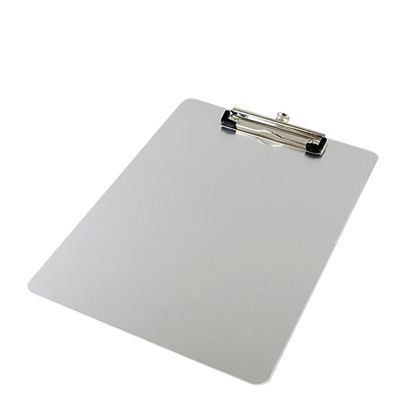 Aluminiowa podkładka z klipsem, clipboard A5 | standardowy