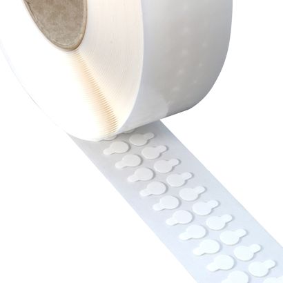 Kółka smoprzylepne, dwustronne, pianka akrylowa, grubość 1 mm 10 mm | 1.000 STK