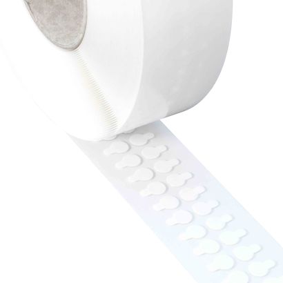Kółka smoprzylepne, dwustronne, pianka akrylowa, grubość 1 mm 10 mm | 3.000 STK
