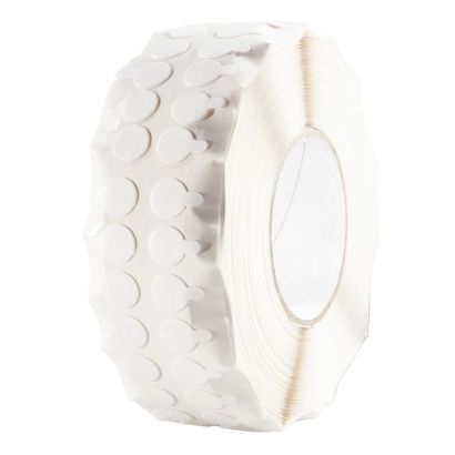 Kółka smoprzylepne, dwustronne, pianka akrylowa, grubość 0,5 mm 15 mm | 3.000 STK