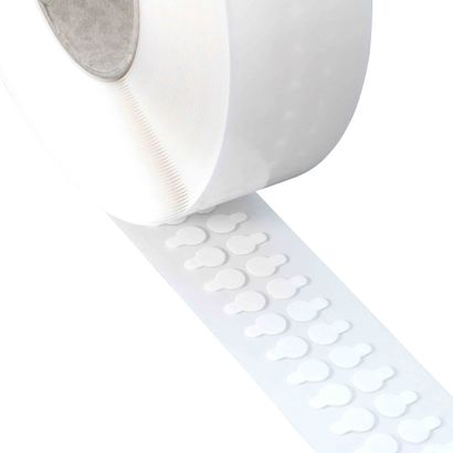 Kółka smoprzylepne, dwustronne, pianka akrylowa, grubość 1 mm 15 mm | 3.000 STK