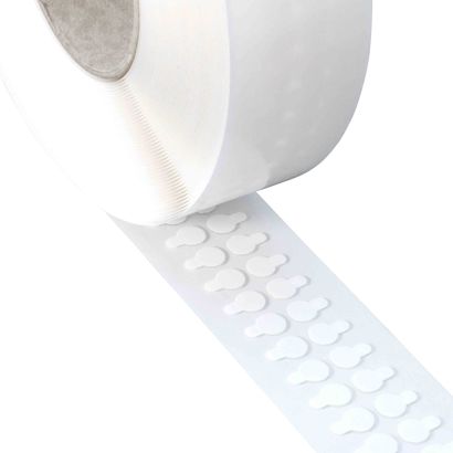 Kółka smoprzylepne, dwustronne, pianka akrylowa, grubość 1 mm 20 mm | 3.000 STK