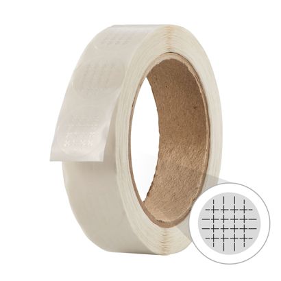Kółka samoprzylepne, klej trwały, wielo perforowane 25 mm | 1.000 STK