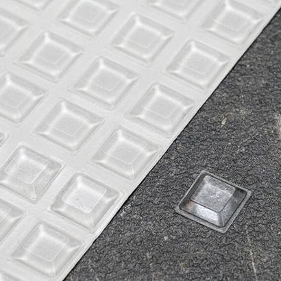 Bumpons 12,7 x 12,7 mm, trapezowe, samoprzylepne (242 sztuki) 