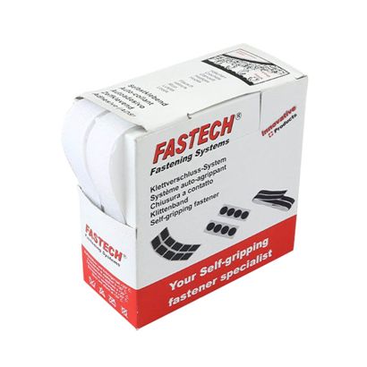 Samoprzylepna taśma rzepowa FASTECH® w pudełku z dozownikiem 