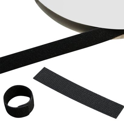 Dwustronna, rolka 5 m, czarna 10 mm