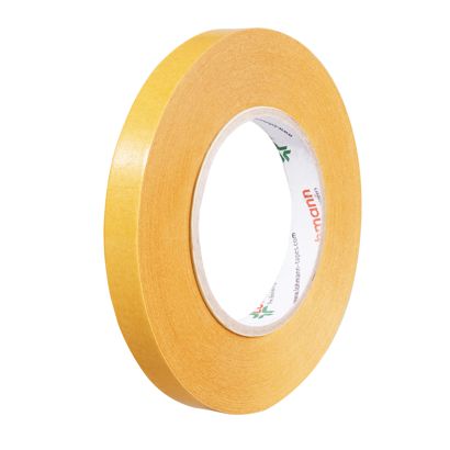 DuploCOLL 3720, dwustronna specjalna taśma klejąca papierowa, bardzo mocny klej akrylowy  19 mm | 100 m