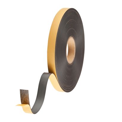 Zestaw samoprzylepnej taśmy magnetycznej A+B 25,4 mm | A - klej standardowy