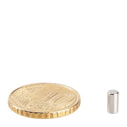 Magnesy neodymowe walcowe 3 mm | 6 mm