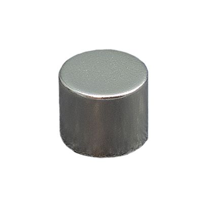 Magnesy neodymowe, krążki 12 mm x 10 mm | N45, osiowa (równoległe do wysokości)