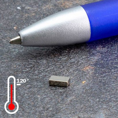 Magnesy neodymowe sztabkowe, niklowane 5 x 2,5 mm | 1,5 mm