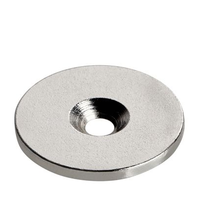 Metalowa dysk z otworem i podfrezowaniem 34 mm