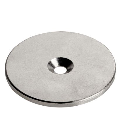 Metalowa dysk z otworem i podfrezowaniem 50 mm