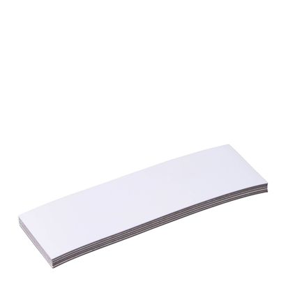 Zapisywalne etykiety magnetyczne null | 25 x 80 mm