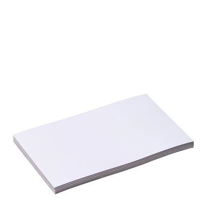 Zapisywalne etykiety magnetyczne 50 x 80 mm  | biały 
