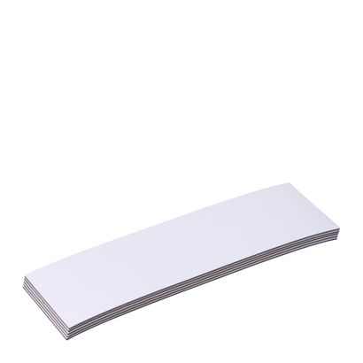 Zapisywalne etykiety magnetyczne null | 30 x 100 mm