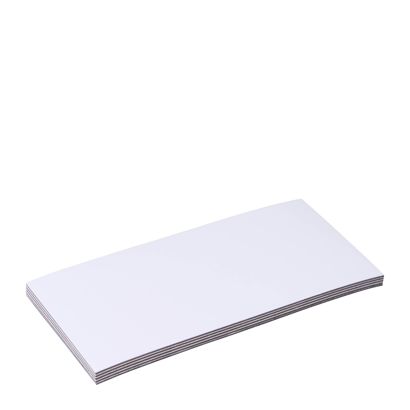 Zapisywalne etykiety magnetyczne 50 x 100 mm  | biały 