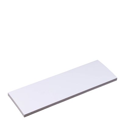Zapisywalne etykiety magnetyczne null | 50 x 150 mm