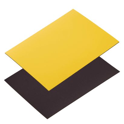 Zapisywalne etykiety magnetyczne null | 80 x 100 mm