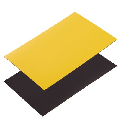 Zapisywalne etykiety magnetyczne null | 100 x 150 mm