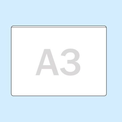 Kieszenie na dokumenty, samoprzylepne A3  | długi bok  |   | PP 
