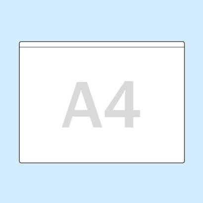 Kieszenie na dokumenty, samoprzylepne A4  | długi bok  |   | PP 