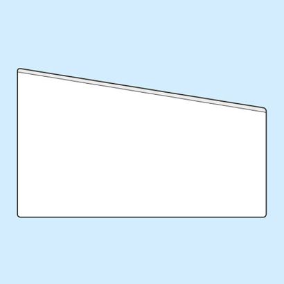 Kieszenie na dokumenty, samoprzylepne 110 x 65/45 mm  | długi bok  |   | PP 
