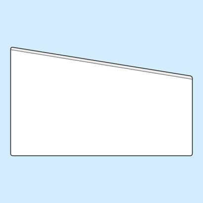 Kieszenie na dokumenty, samoprzylepne 155 x 90/65 mm  | długi bok  |   | PP 