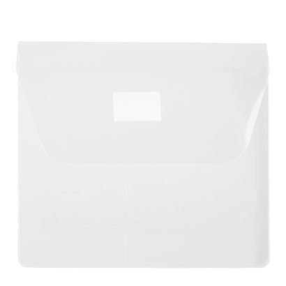 Kieszenie na dokumenty, prostokątne, 109 x 100 mm z klapką, 2 kieszonki, zwiększona pojemność 