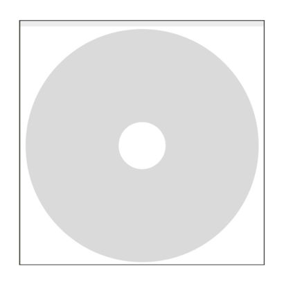 Kieszonki na CD, samoprzylepne, kwadratowe z klapką 