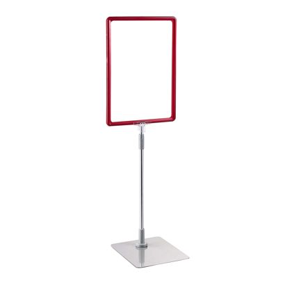 Ramka do plakatów z podstawą i mocowaniem (zestaw) A5 null | null | Podstawka szara