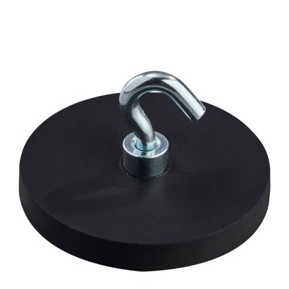 Magnes z haczykiem w gumowej powłoce 43 mm | null
