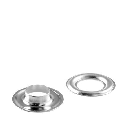 Oczka do plandek, samotnące, stal null | okrągłe odczka do banerów #3  (⌀ 11,2 mm)