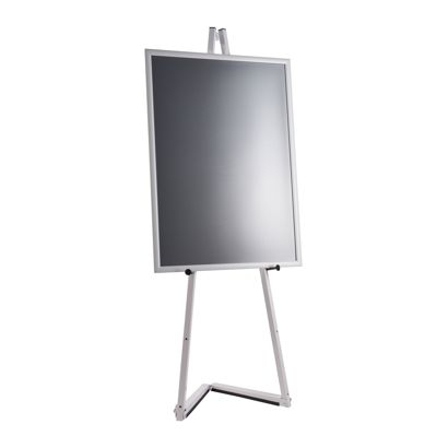 Mobilny aluminiowy stojak z ramą zatrzaskową null | A1 594 x 841 mm | 1.500 mm