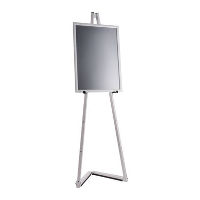 Mobilny aluminiowy stojak z ramą zatrzaskową null | A2 420 x 594 mm | 1.500 mm