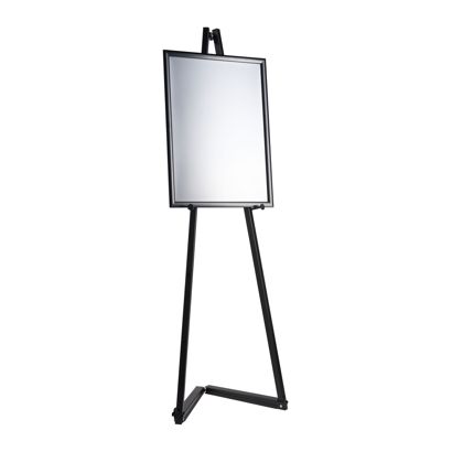 Mobilny aluminiowy stojak z ramą zatrzaskową null | A2 420 x 594 mm | 1.500 mm