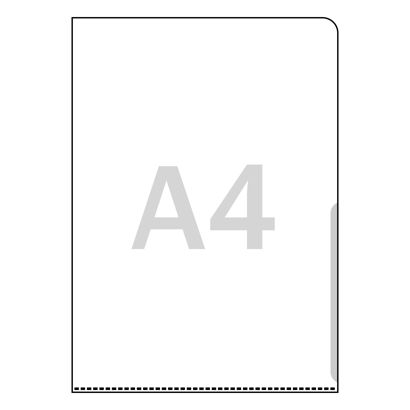 Ofertówki typu L dla formatu A4, przezroczysta 150 µm | null