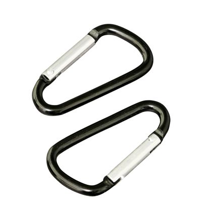 Karabińczyki, aluminium null | 75 mm