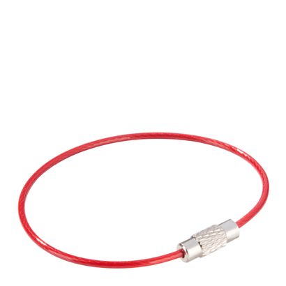 Breloki linkowe z łącznikiem śrubowym, powlekane kolorowo null | 150 mm