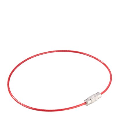 Breloki linkowe z łącznikiem śrubowym, powlekane kolorowo null | 220 mm