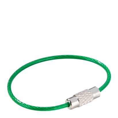 Breloki linkowe z łącznikiem śrubowym, powlekane kolorowo null | 110 mm