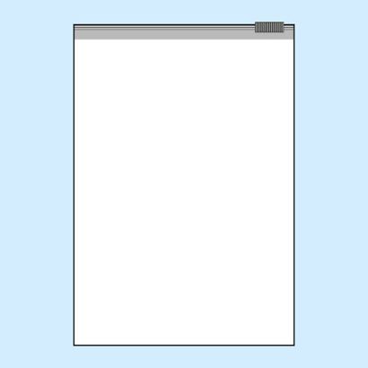 Woreczki z zamknięciem typu zip, folia PE 225 x 310mm | 60 µm