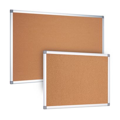 Tablica korkowa z aluminiową ramą 