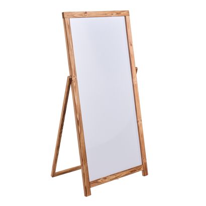 Tablica informacyjna ROOT z powierzchnią suchościeralną, drewno sosnowe 116 x 56 cm