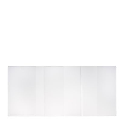Okładki na książki i dokumenty 180 x 390 mm, kolor przezroczysty 