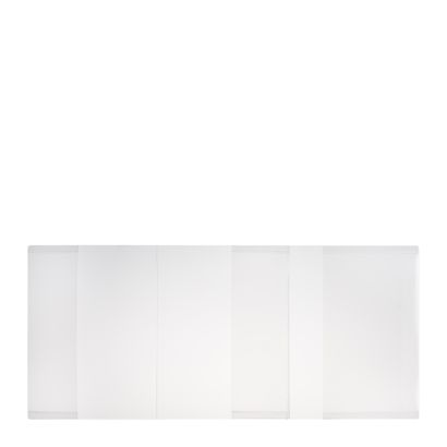 Okładki na akta 180 x 405 mm, 3 częściowe, folia PP, kolor przezroczysty 